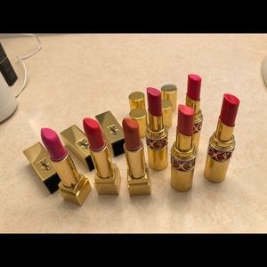 7 ysl lipsticks